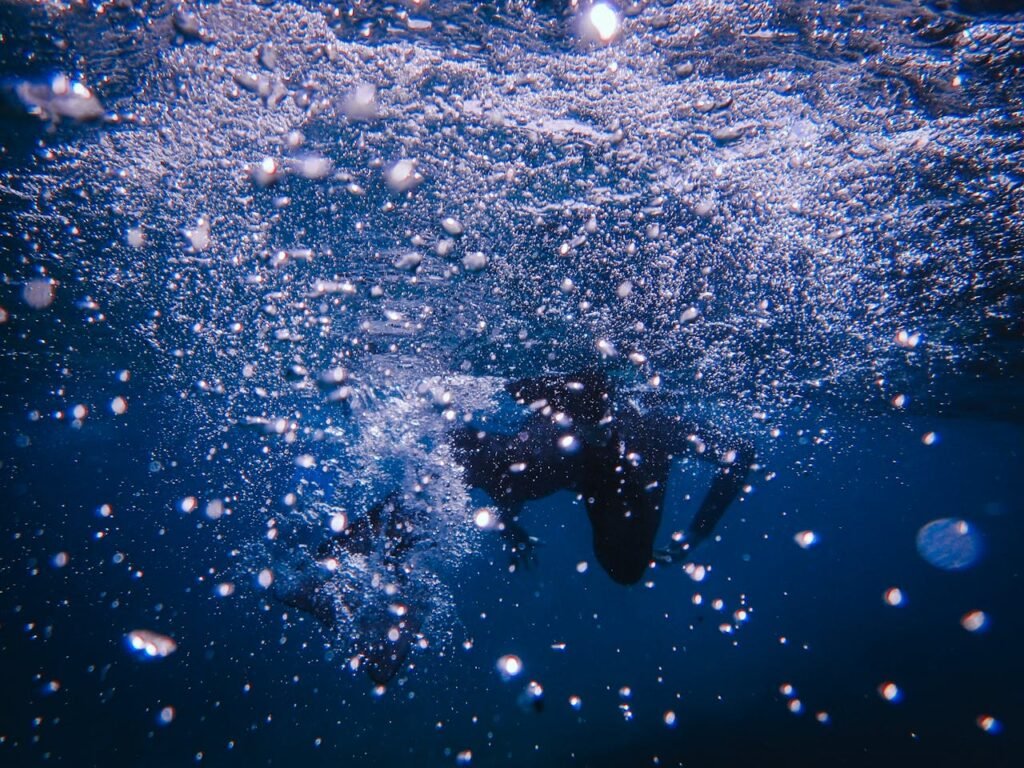 Scuba diving and snorkeling activities in the crystal clear waters of Flogita 2