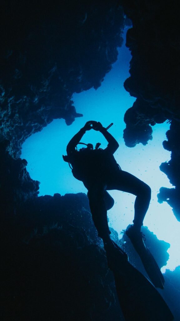 Scuba diving and snorkeling activities in the crystal clear waters of Flogita 3